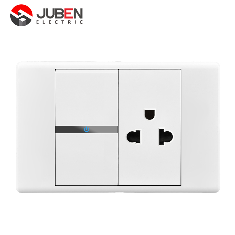 1 GANG 1WAY SWITCH   1 THAILAND 3 POLE  SOCKET