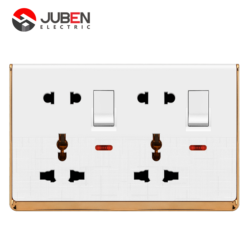 2 GANG DOUBLE 5 PIN SOCKET INDICATOR