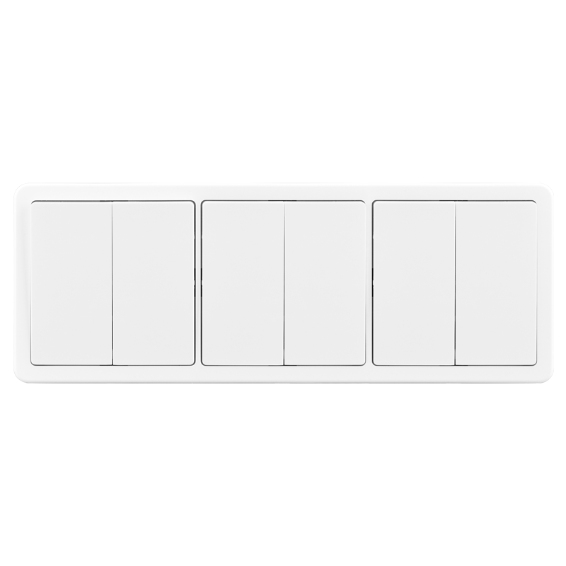 6 GANG 1 WAY SWITCH